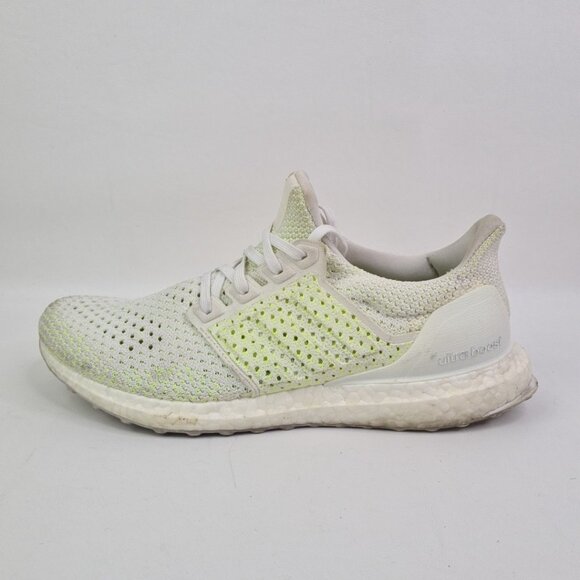 Adidas Ultra boost Neon White Fabric Sneakers Men Athletic Shoes Sz 8.5 main image 4